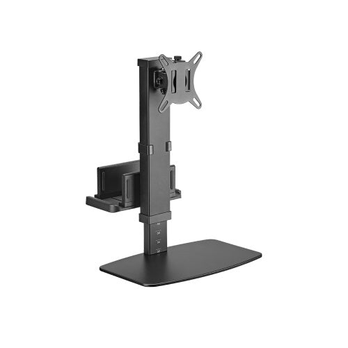Brateck Vertical Lift Monitor Stand With Thin Client CPU Mount  Fit Most 17'-32' Monitor Up to 8KG VESA 75x75,100x100(Black) Brateck Vertical Lift Monitor Stand With Thin Client CPU Mount  Fit Most 17'-32' Monitor Up to 8KG VESA 75x75,100x100(Black)